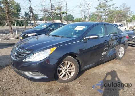 2014 Hyundai Sonata Gls из США, поврежденный, VIN 5NPEB4AC0EH815924